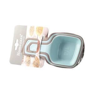 ست پیمانه اندازه‌گیری ۴ عددی دنی هوم مدل DH0570-BLUE